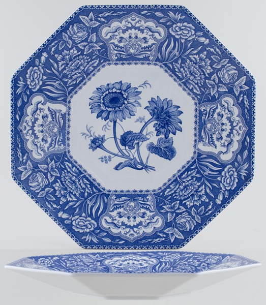 Floral Platter octagonal c2001